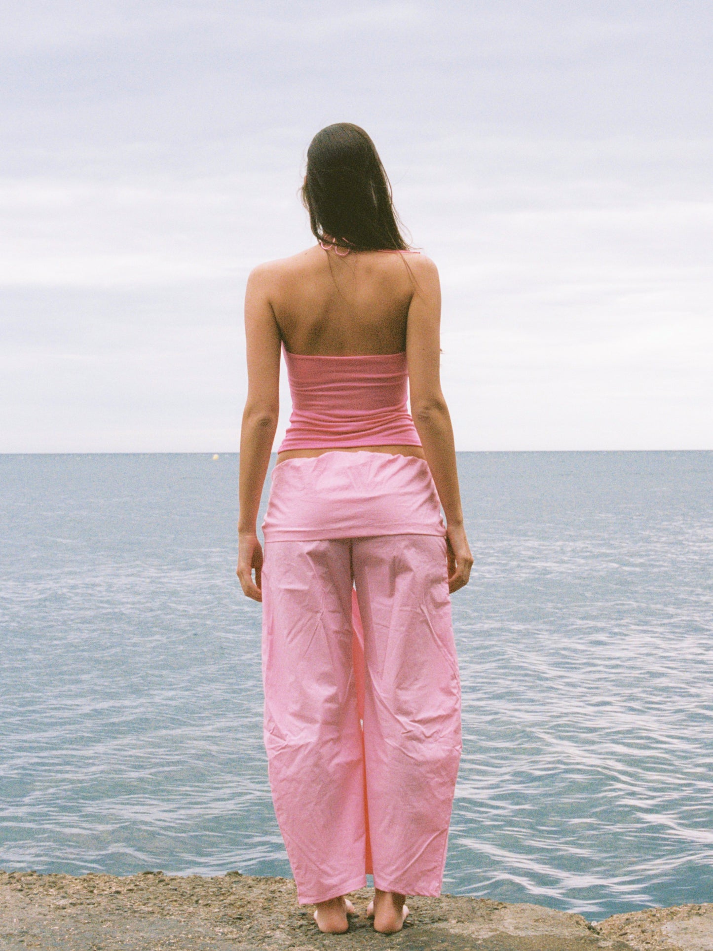 Pantalones cebra rosa