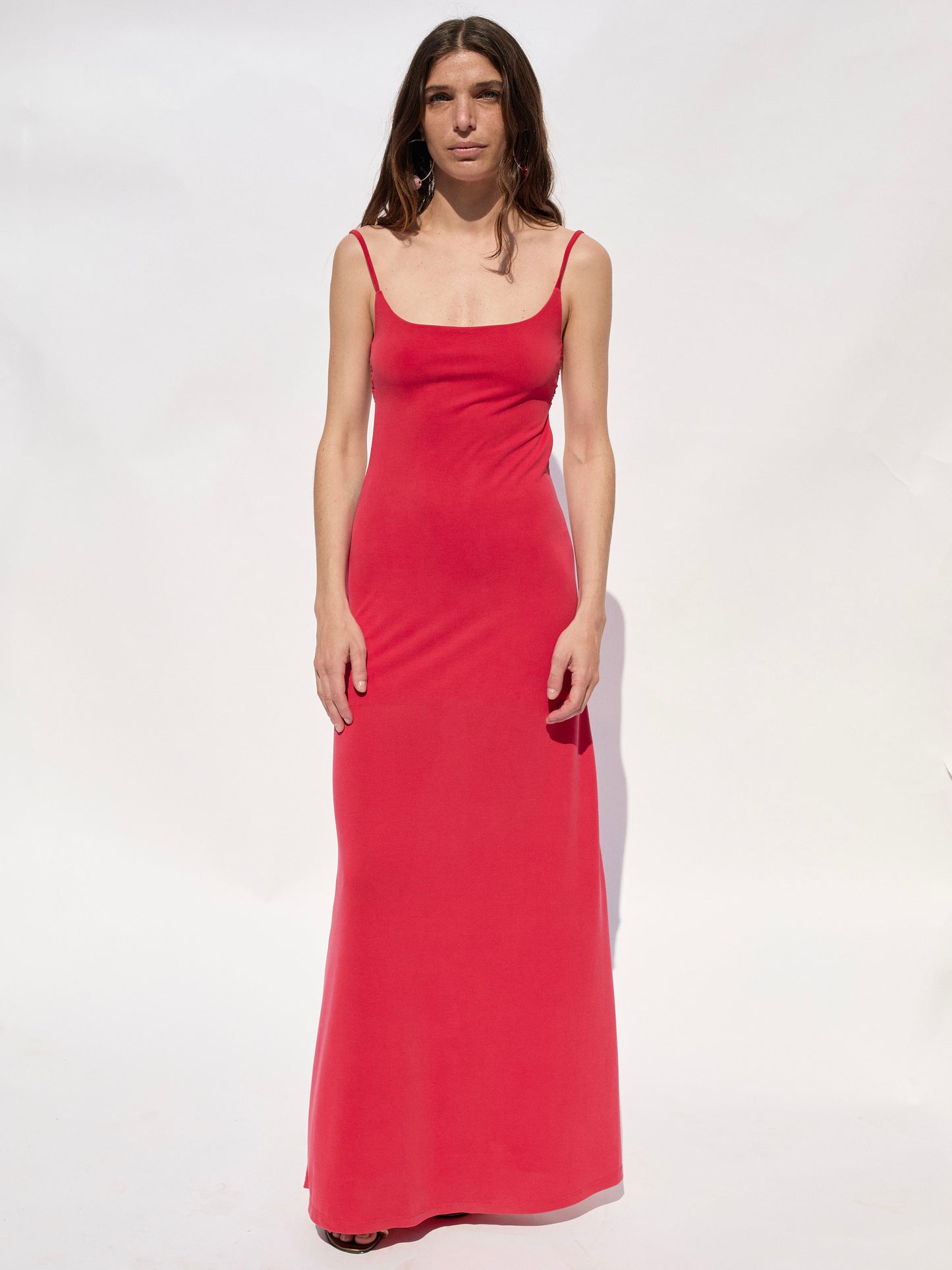 Fontana dress - red