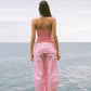Pantalones cebra rosa