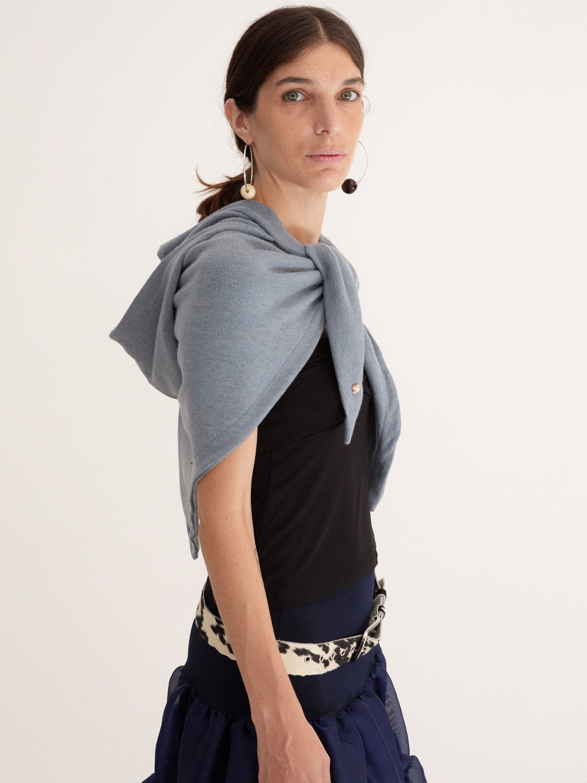 Pia Scarf blue