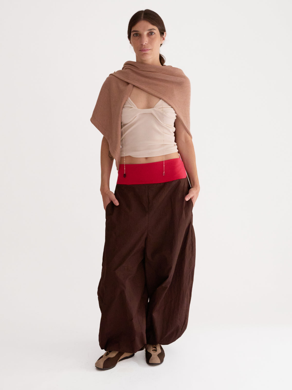 Pia Scarf beige