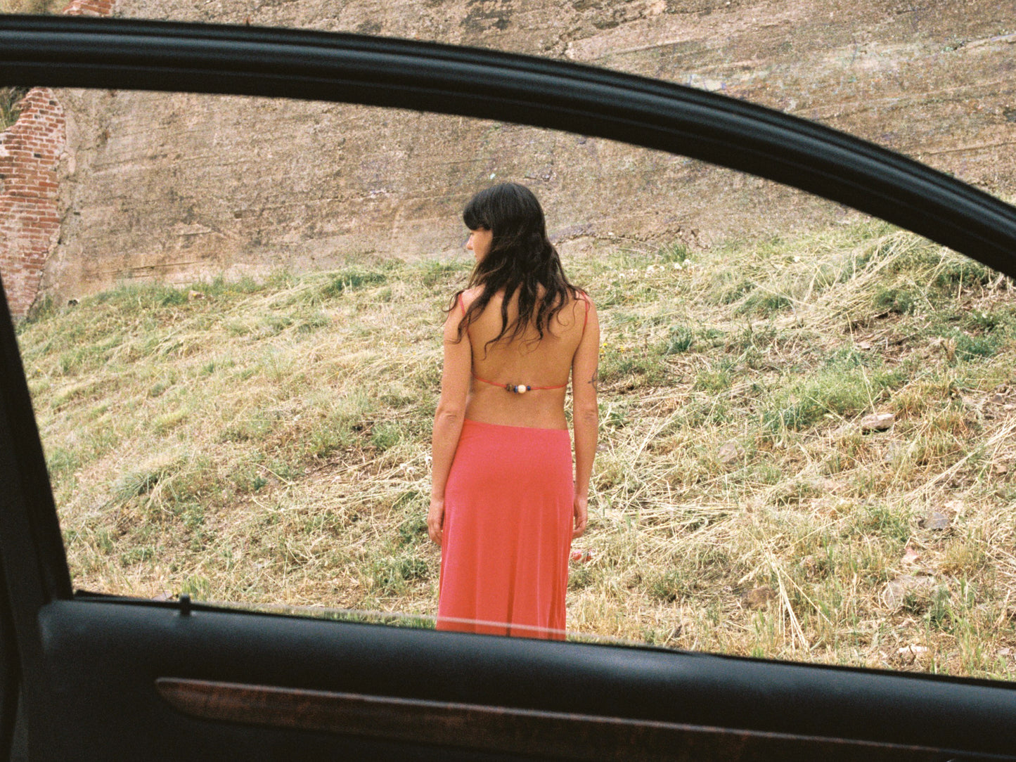 Fontana dress - red