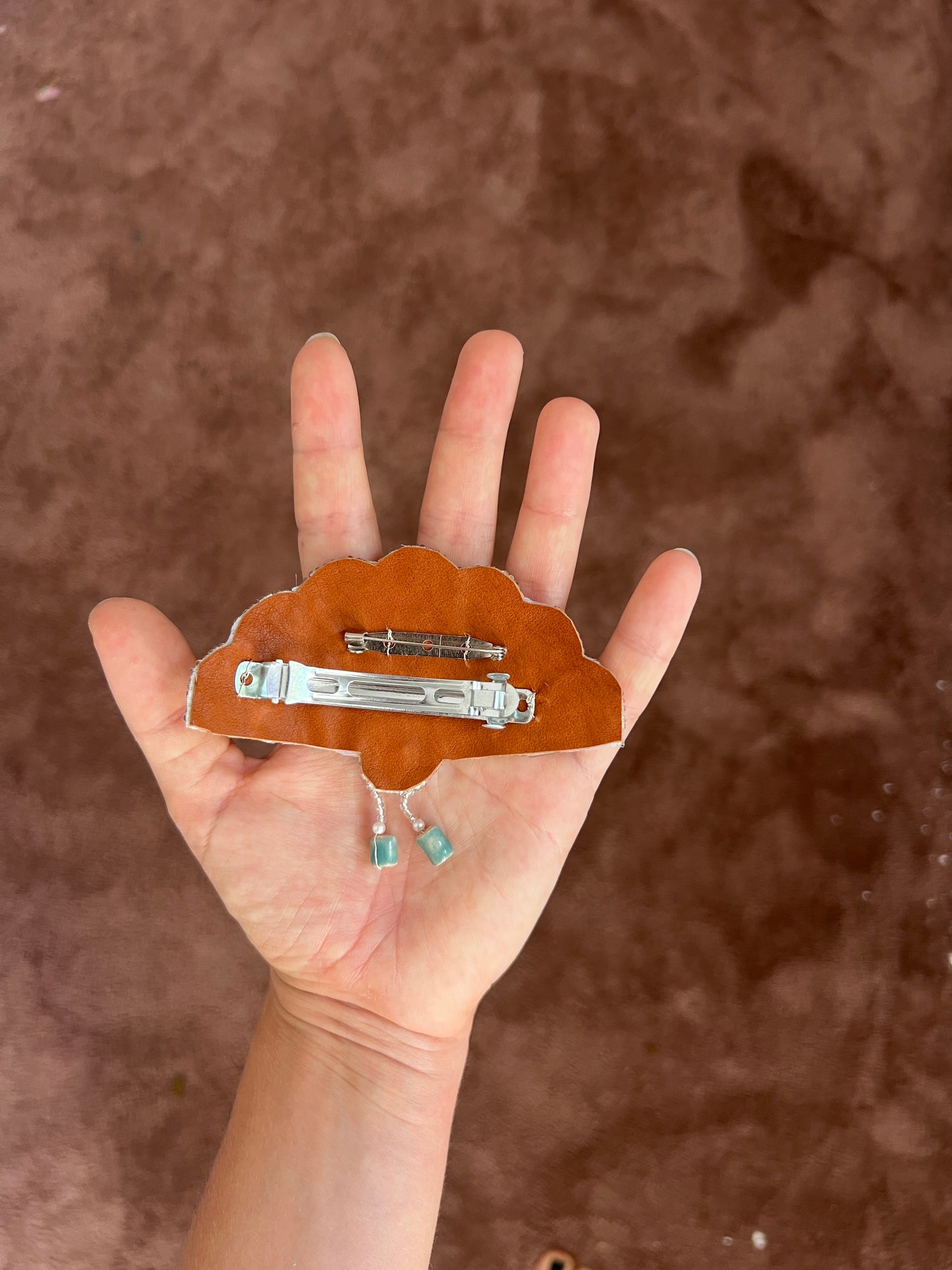 Sequin clip & brooch