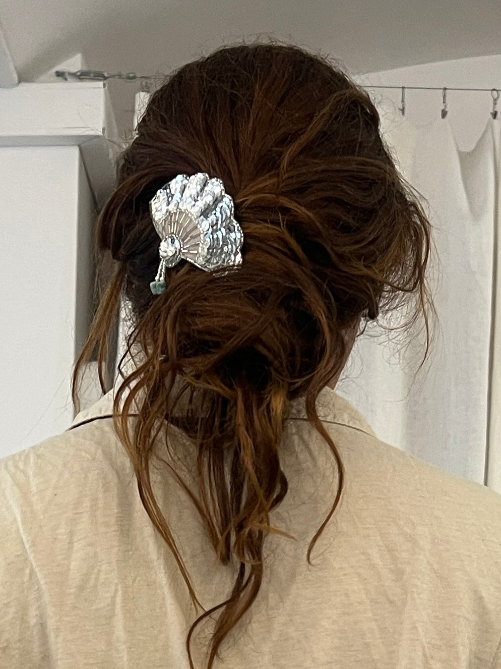 Sequin clip & brooch