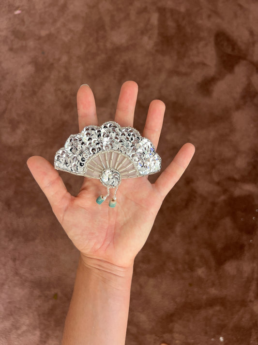 Sequin clip & brooch