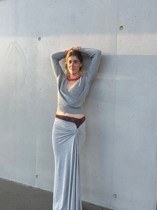 La Morriña Skirt - grey