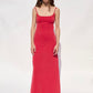 Fontana dress - red