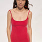 Fontana dress - red