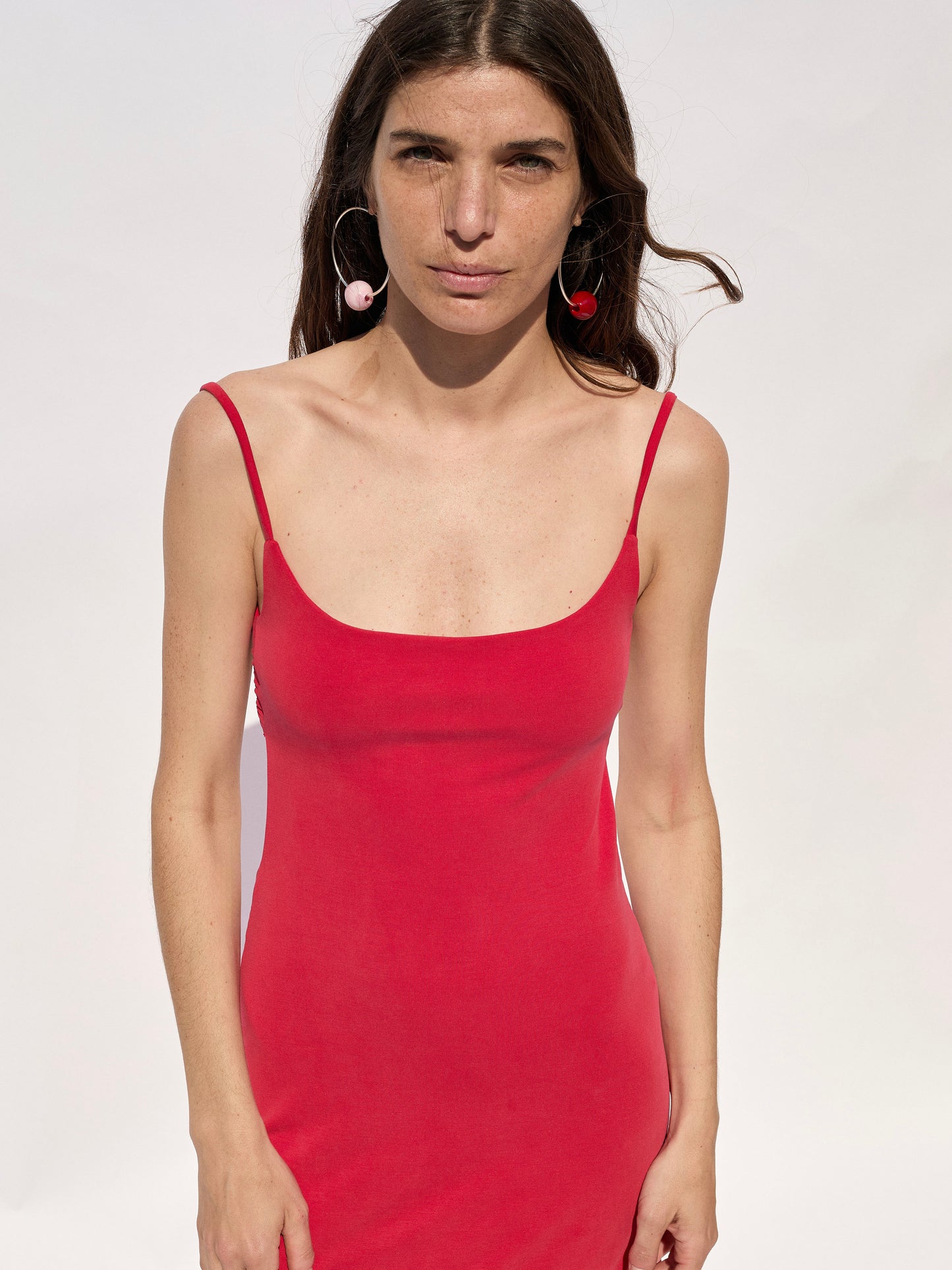 Fontana dress - red