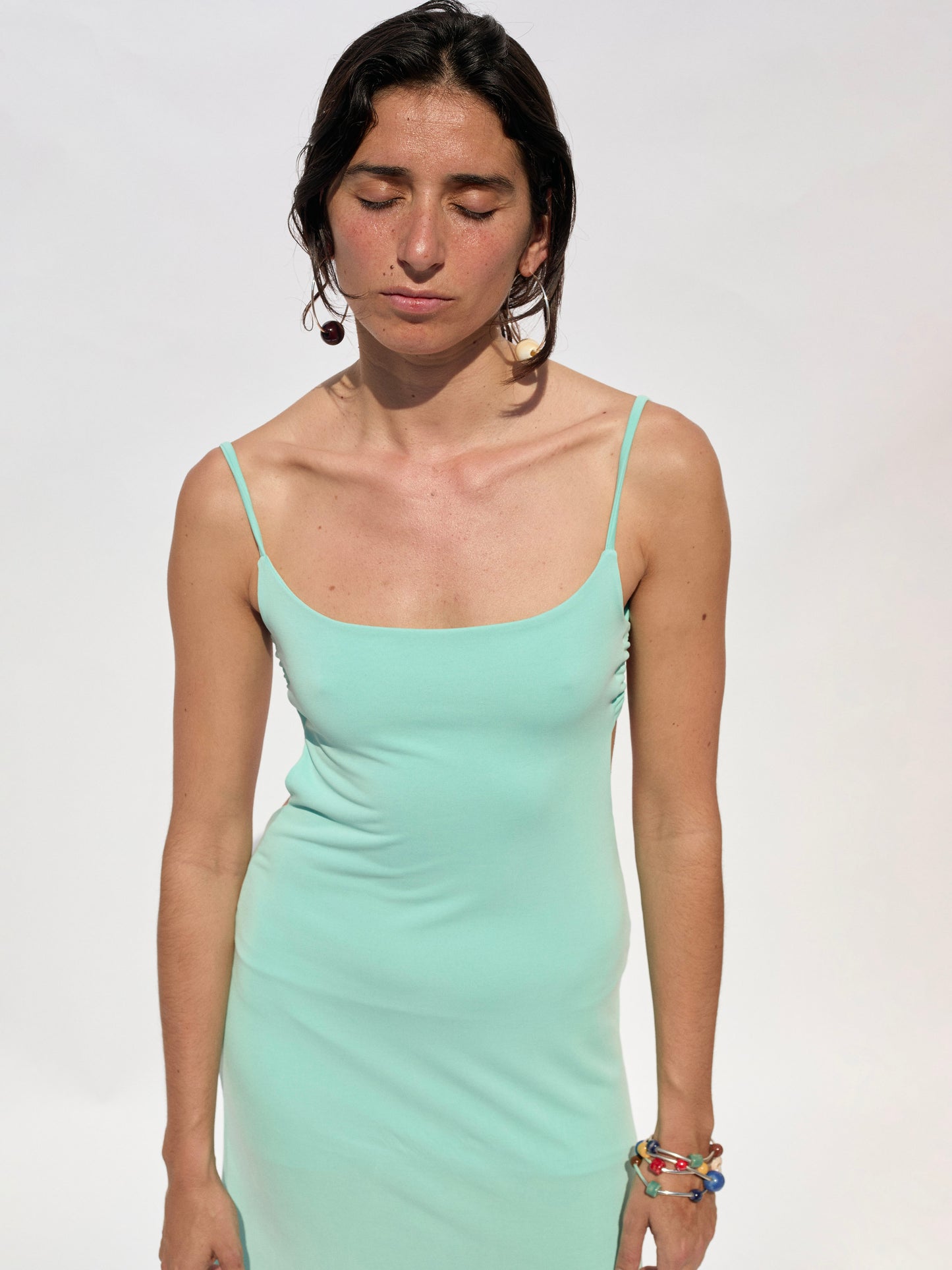 Fontana dress - turquoise